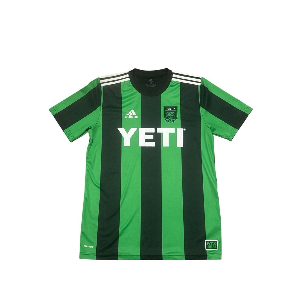 Adidas Austin FC 2021-22 Inaugural Blank Season Jersey Yeti MLS Men’s Medium